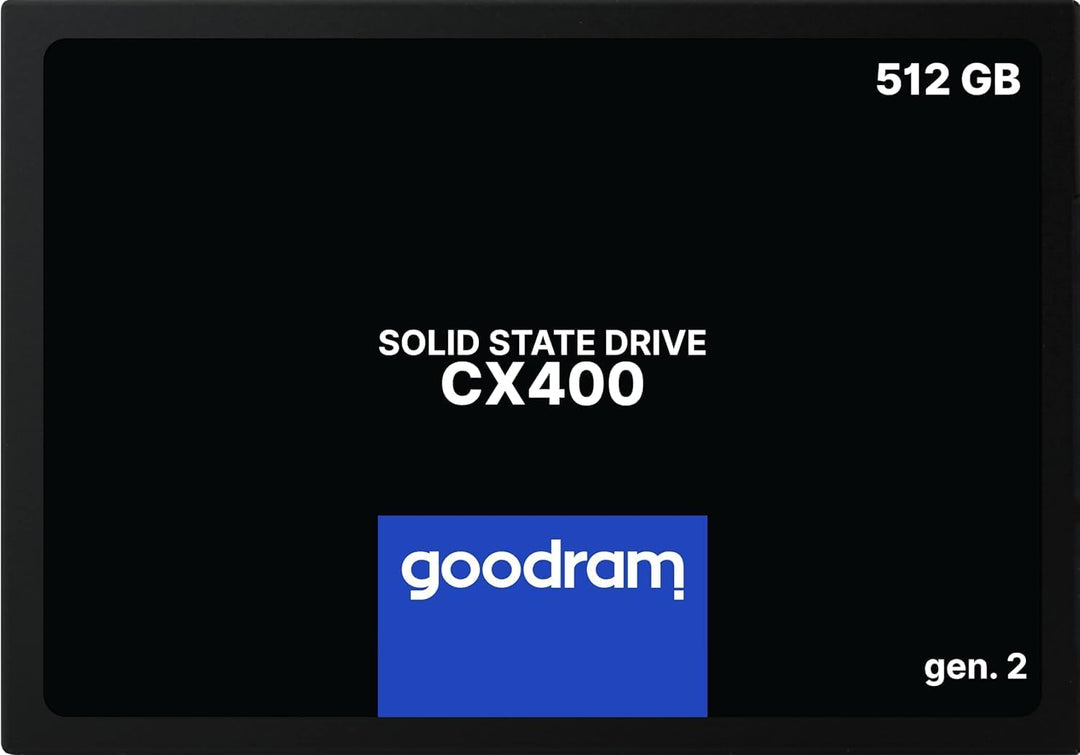 GoodRam CX400 gen.2 2.5 512 GB Serial ATA III 3D TLC NAND 512GB, 512GB