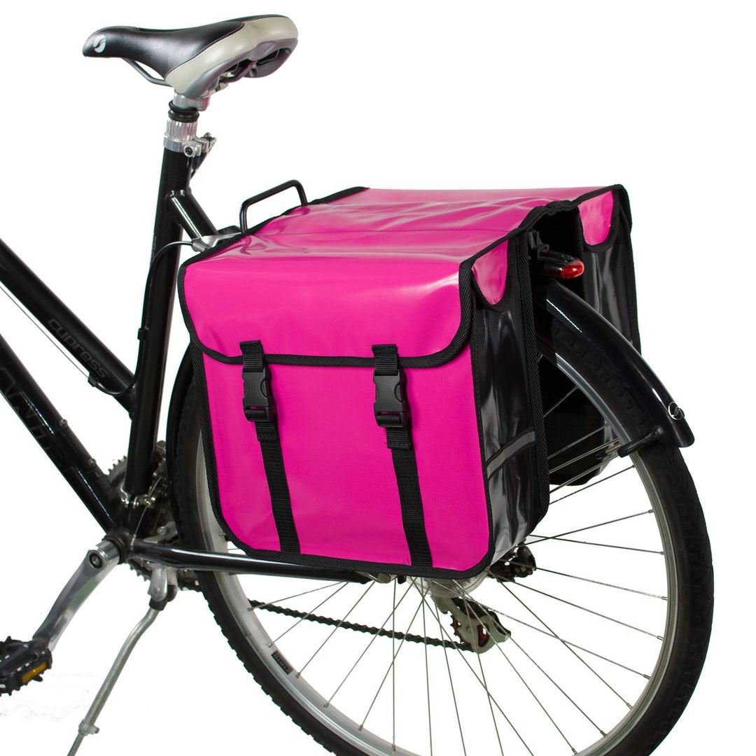 BikyBag Classic CW – wasserdichte Fahrrad-Doppeltasche, Fahrradtasche, Fahrrad, Pendler, Einkaufstas