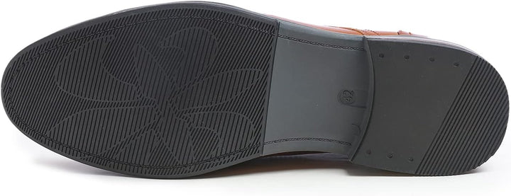Feversole Men's Classic Dress Marc Herren Anzugschuhe Derby Schnürschuhe Business Schuhe Formale Mod
