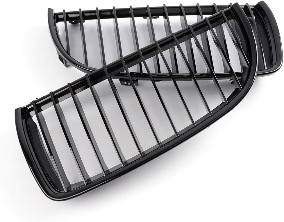 Schwarzer Frontnierengrillgrill für E90 E91 Limousine 2005-2008 4 Door, Schwarzer