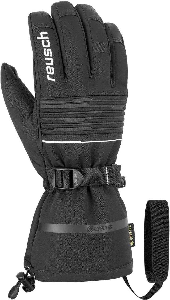 Reusch Herren Isidro GTX Handschuhe 7.5 black / white, 7.5 black / white
