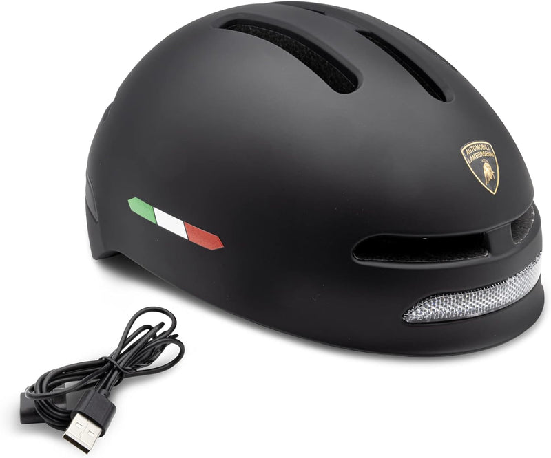 Automobili Lamborghini Unisex – Erwachsene Helm Basic, Basic