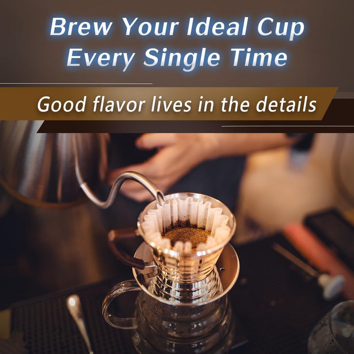 Elektrische Kaffeemühle A5 Black Für Pour-Over & Espresso – Wiederaufladbar, Kabellos, Tragbar, Für