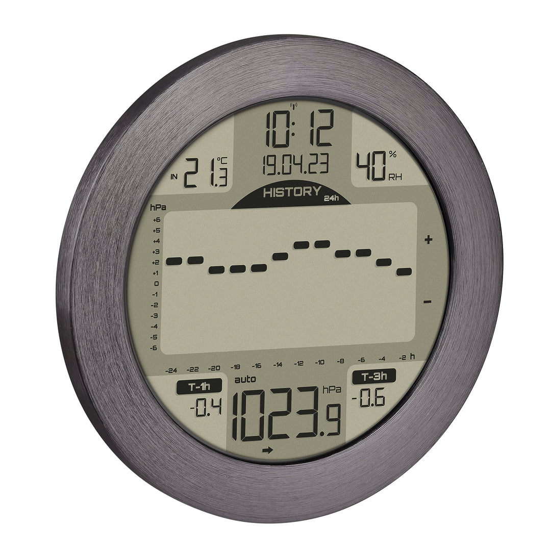 TFA Dostmann Maritime Wetterstation Meteomar, 35.1124.10, Wettervorhersage durch Barometer, für Segl