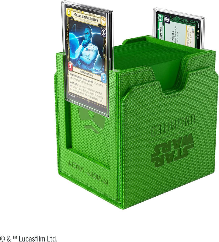 Gamegenic, Star Wars: Unlimited Twin Suns Deck Pod – Green Green Deck Pod, Green Deck Pod