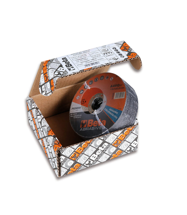 Beta 110460016 Scheiben TAGL. Acc-INOX 125X1,6 ø22,23 P A