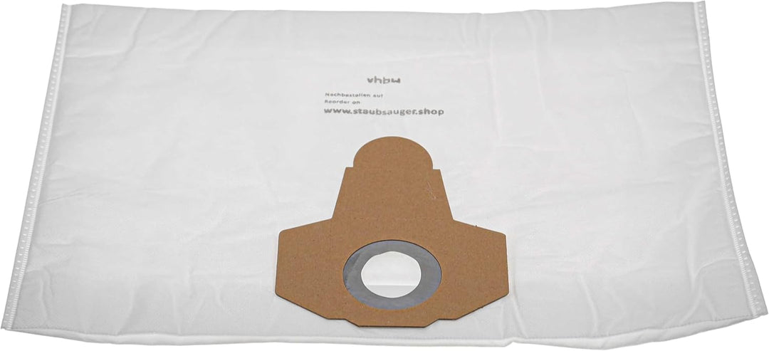 vhbw 10x Staubsaugerbeutel kompatibel mit Bosch BMZ 21 A, PAS 10-20, PAS 850 / PAS850 Staubsauger -