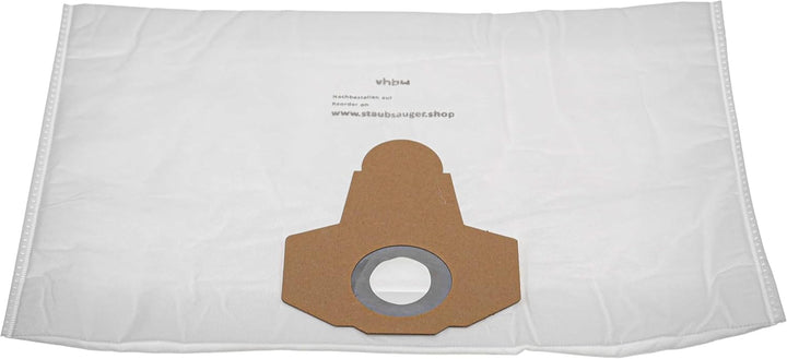 vhbw 10x Staubsaugerbeutel kompatibel mit Bosch BMZ 21 A, PAS 10-20, PAS 850 / PAS850 Staubsauger -