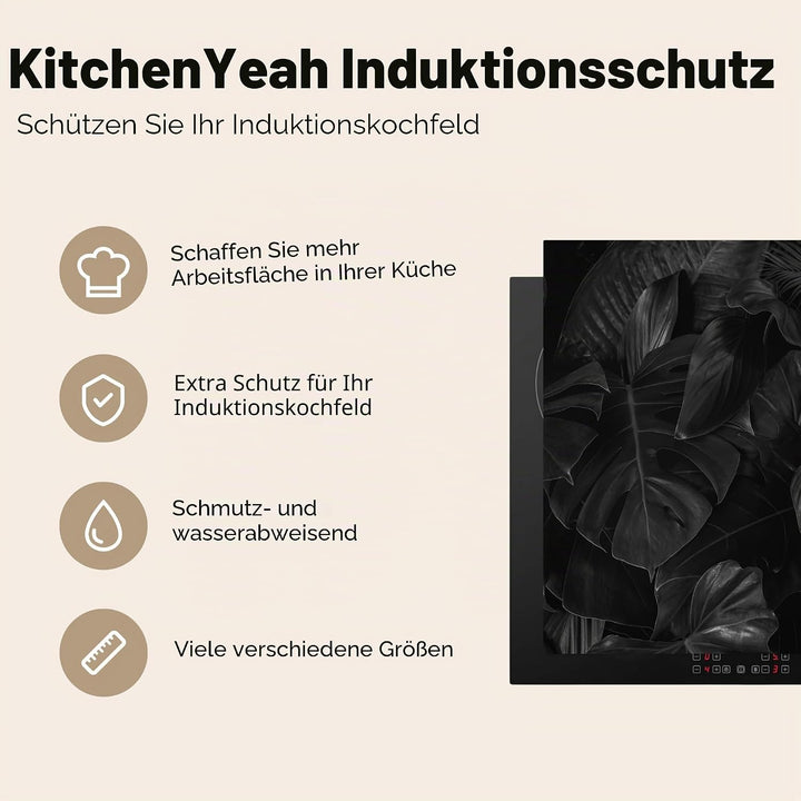 Herdabdeckplatte Einteilig Ceranfeld Abdeckplatte für Induktionsschutz Ceranfeldabdeckung Vinyl Herd