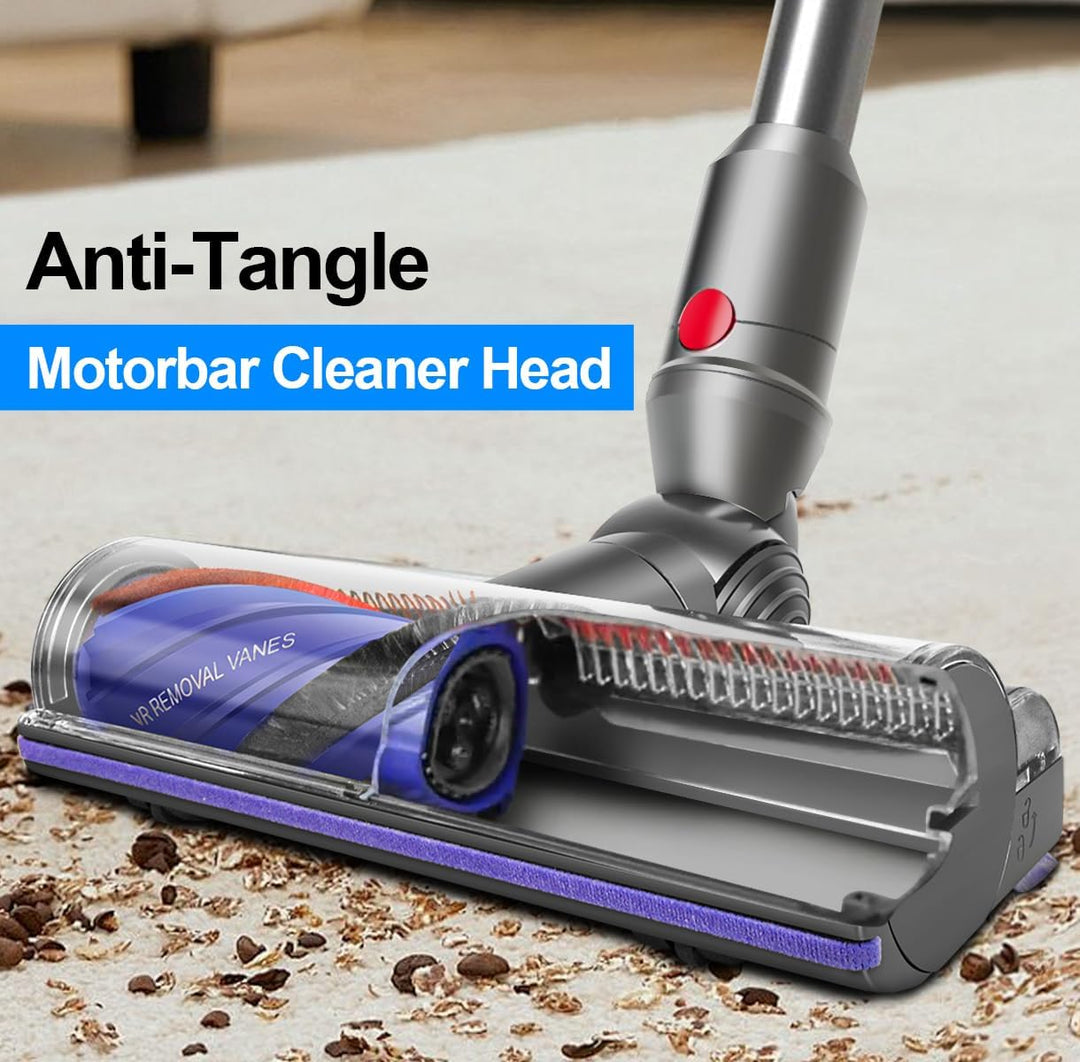 Motorbar Bodenbürste Kompatibel mit Dyson V12 Detect Slim Staubsauger, Anti-Verwicklungs Bürste Idea