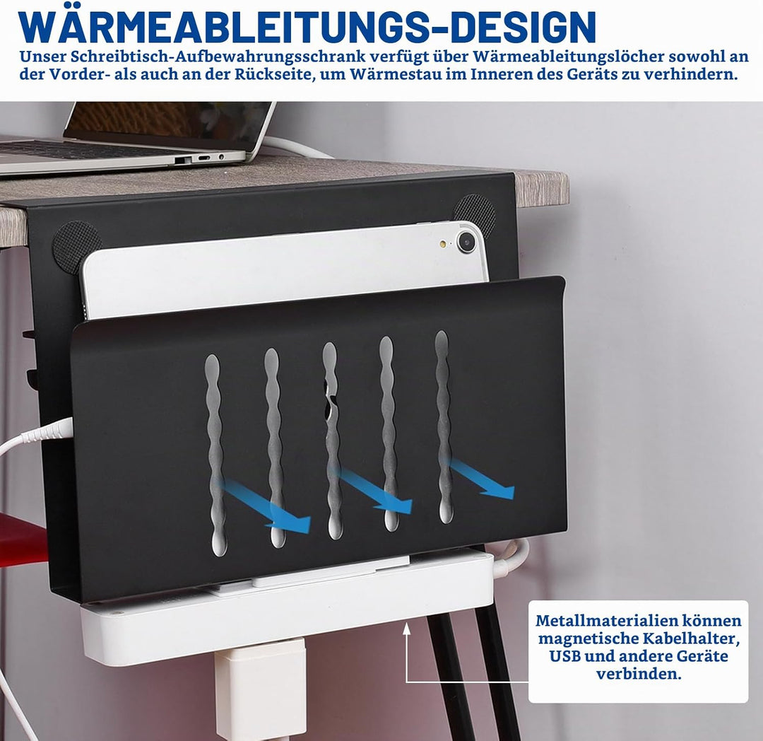 Desk Side Storage, Schreibtisch Seitenaufbewahrung, Pc Halterung Seite Schreibtisch, Wandhalterung F