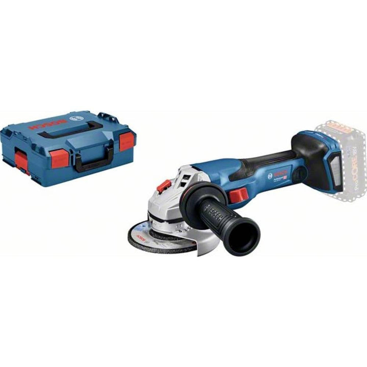 Bosch Professional 18V System BITURBO Winkelschleifer GWS 18V-15 C (inkl. Aufnahmeflansch, Schutzhau