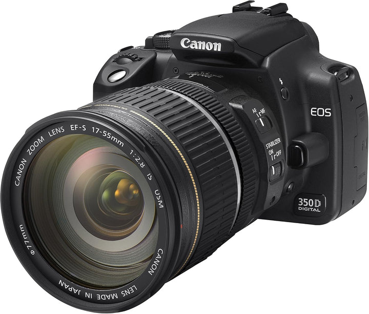 Canon EF-S 17-55mm F2.8 IS USM Objektiv (77mm Filtergewinde) schwarz Standardausführung Single, Stan