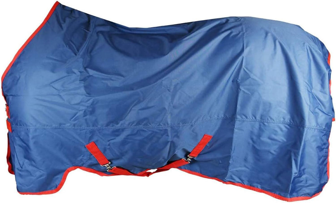 Horseware Mio Turnout Medium 200g - Dark Blue & Red 145, 145