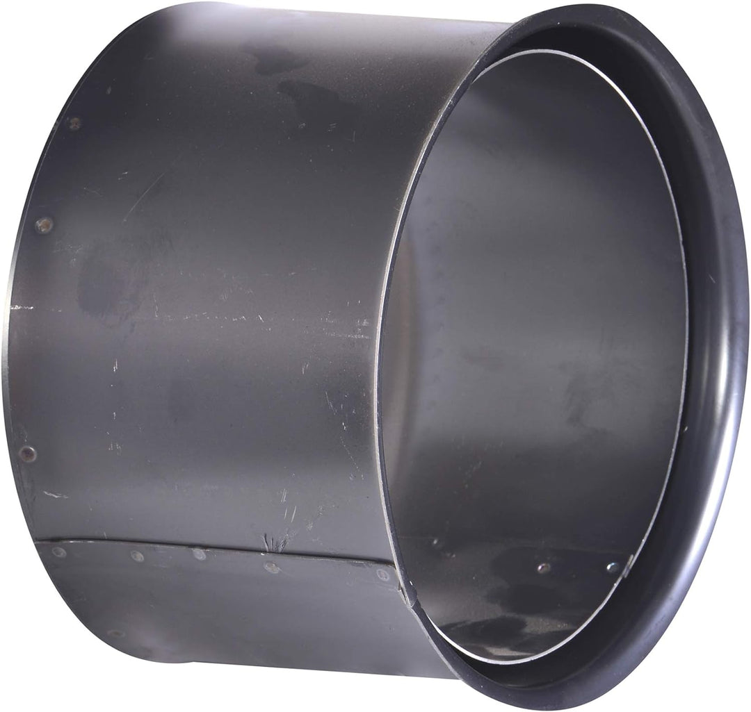 FIREFIX R180/WD Wandfutter, doppelt, passend für 2 mm starke Ofenrohre/Rauchrohre in 180 mm Durchmes