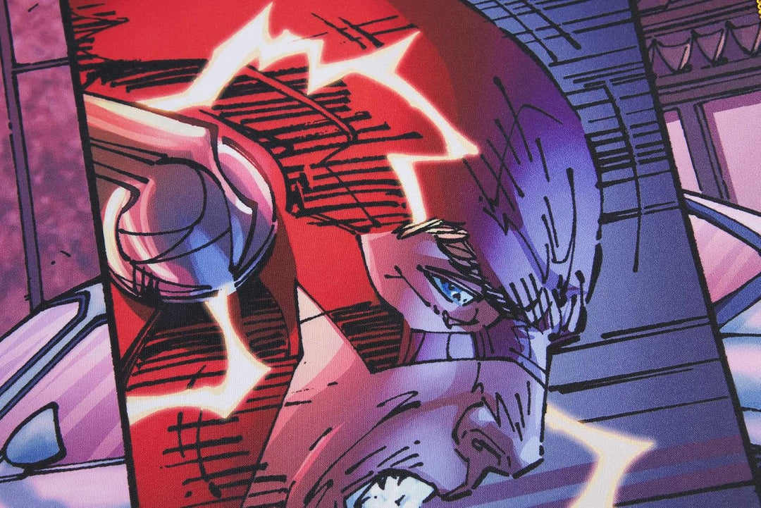 Subsonic DC Comics Flash Mauspad, rutschfest, XXL, 90 mm x 40 mm, offizielles Lizenzprodukt