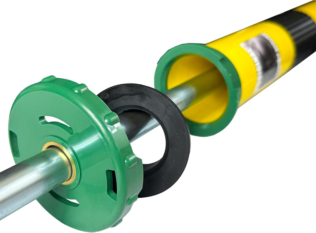 Injektionsset: gerade Handpumpe GEKA + Stahlstutzen 10 mm – für Mörtel, Fugen, Harze und Suspensione