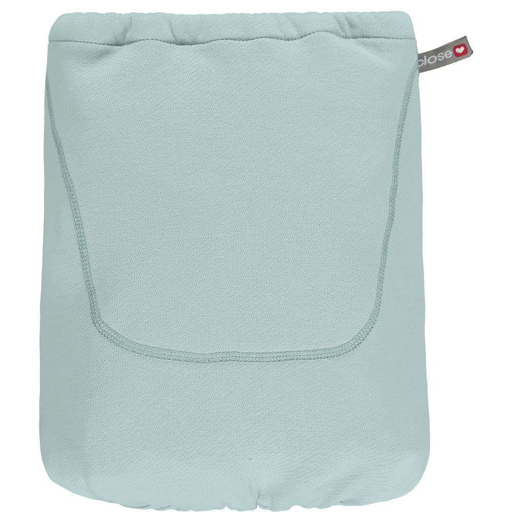 Close Caboo - Verstellbare Babytrage aus Bio-Baumwolle in Salbei - nachhaltig & weich für Säuglinge