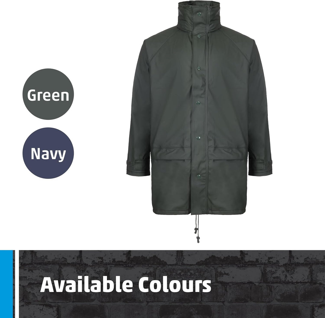 Fortress Herren 220 Flex Wasserdichte Jacke,Oliv,Medium M Olive, M Olive