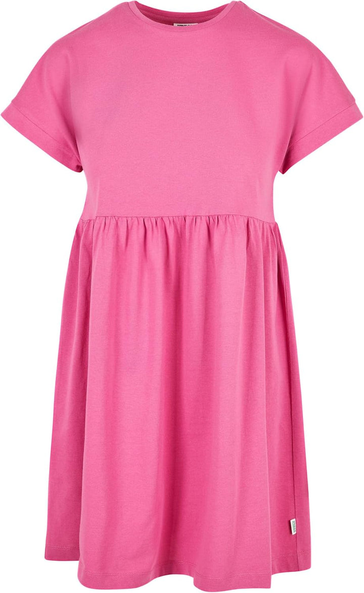 Urban Classics Damen Ladies Organic Empire Valance Tee Dress S Brightviolet, S Brightviolet