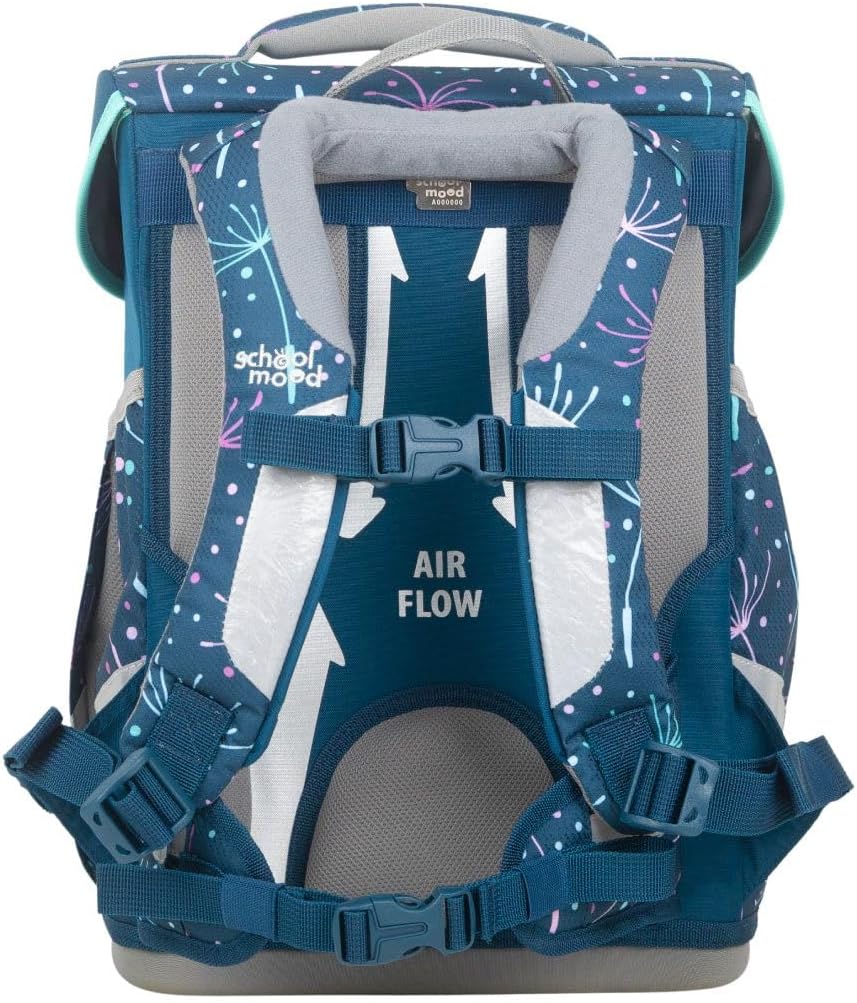 SCHOOL-MOOD Champion Pro Lina Kätzchen Schulranzenset 7-teilig 21,5L Stauraum, ergonomisches Easy Fi