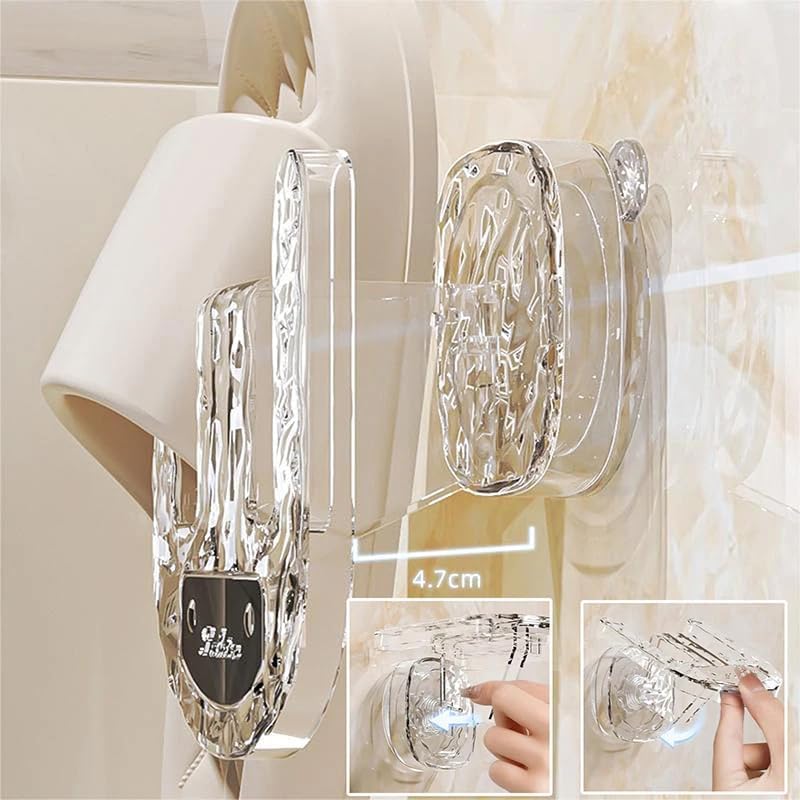 2 Stück Schuhregal Wand Schuhhalter Schuhregal Klein Platzsparend Saugnapf Türschuhaufhänger Schuhor