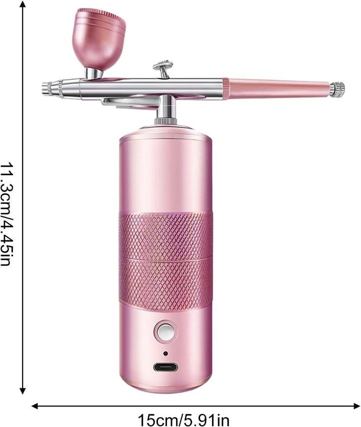 Nagel-Airbrush-Set, Airbrush-Maschine – schnurloses Farbsprühgerät für Modell-Haar-Dekoration, Hobby