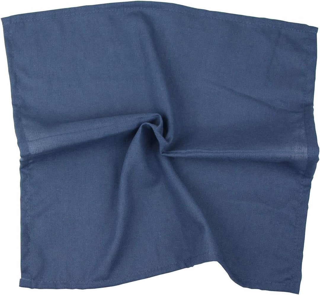 weich Polyester Leinen gemischt Abendessen Cloth Servietten, 12 Stück (40 x 40 cm), für Veranstaltun
