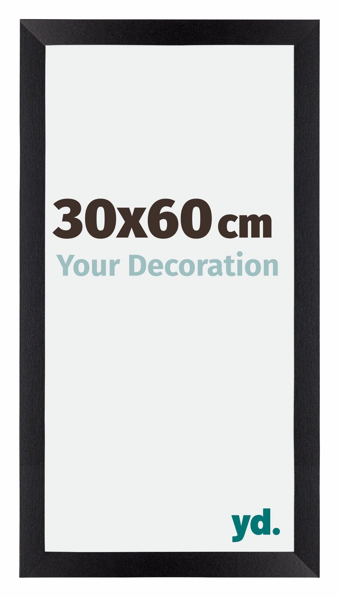 yd. Your Decoration - Bilderrahmen 30x60 cm - Bilderrahmen aus MDF mit Acrylglas - Antireflex - Ausg