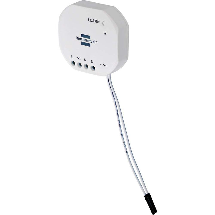 Brennenstuhl BrematicPRO Smart Home Unterputz-Lichtschalter mit Schalteranbindung (Unterputz-Funksch