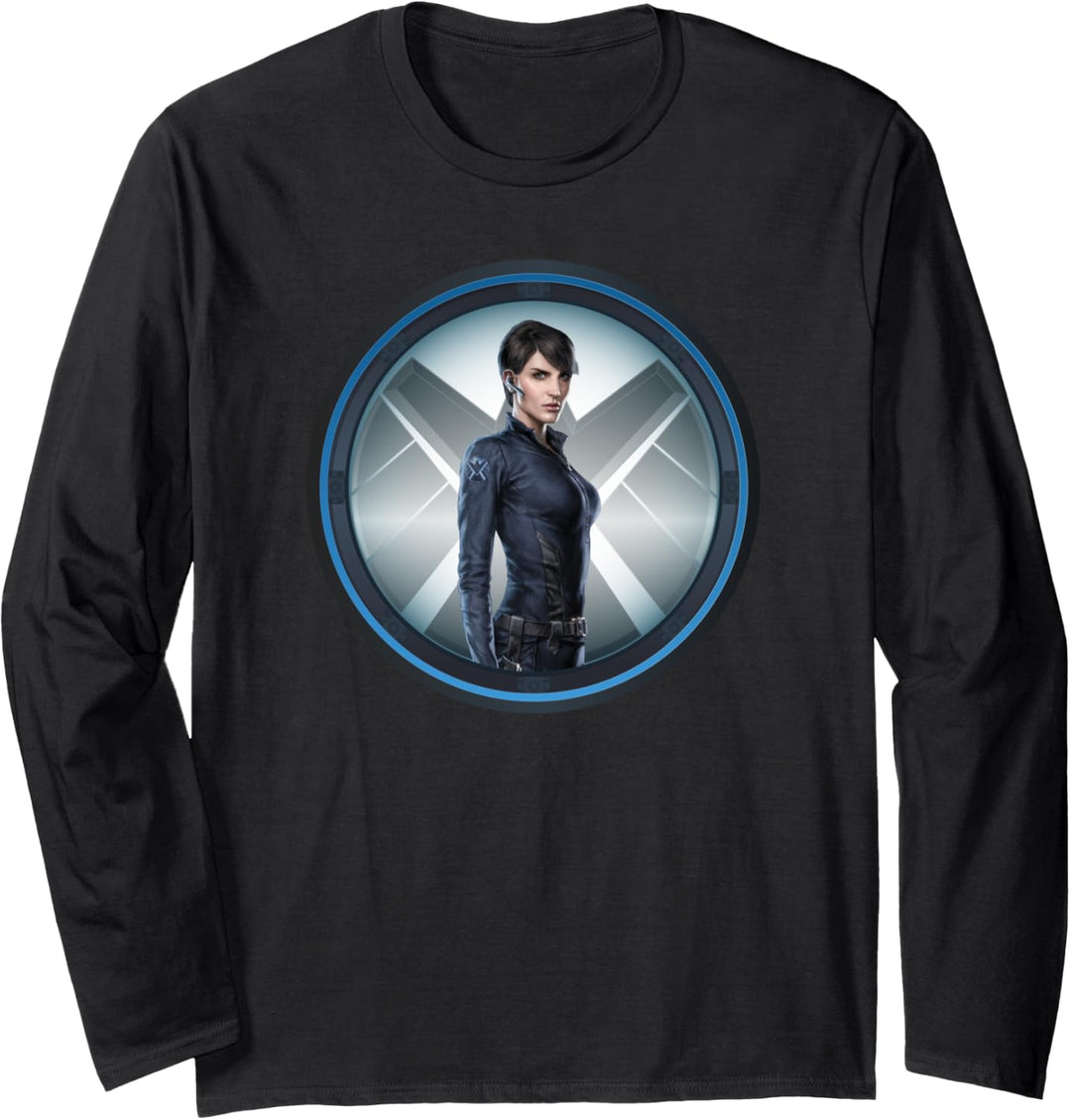 Marvel Agents of S.H.I.E.L.D. Maria Hill Langarmshirt