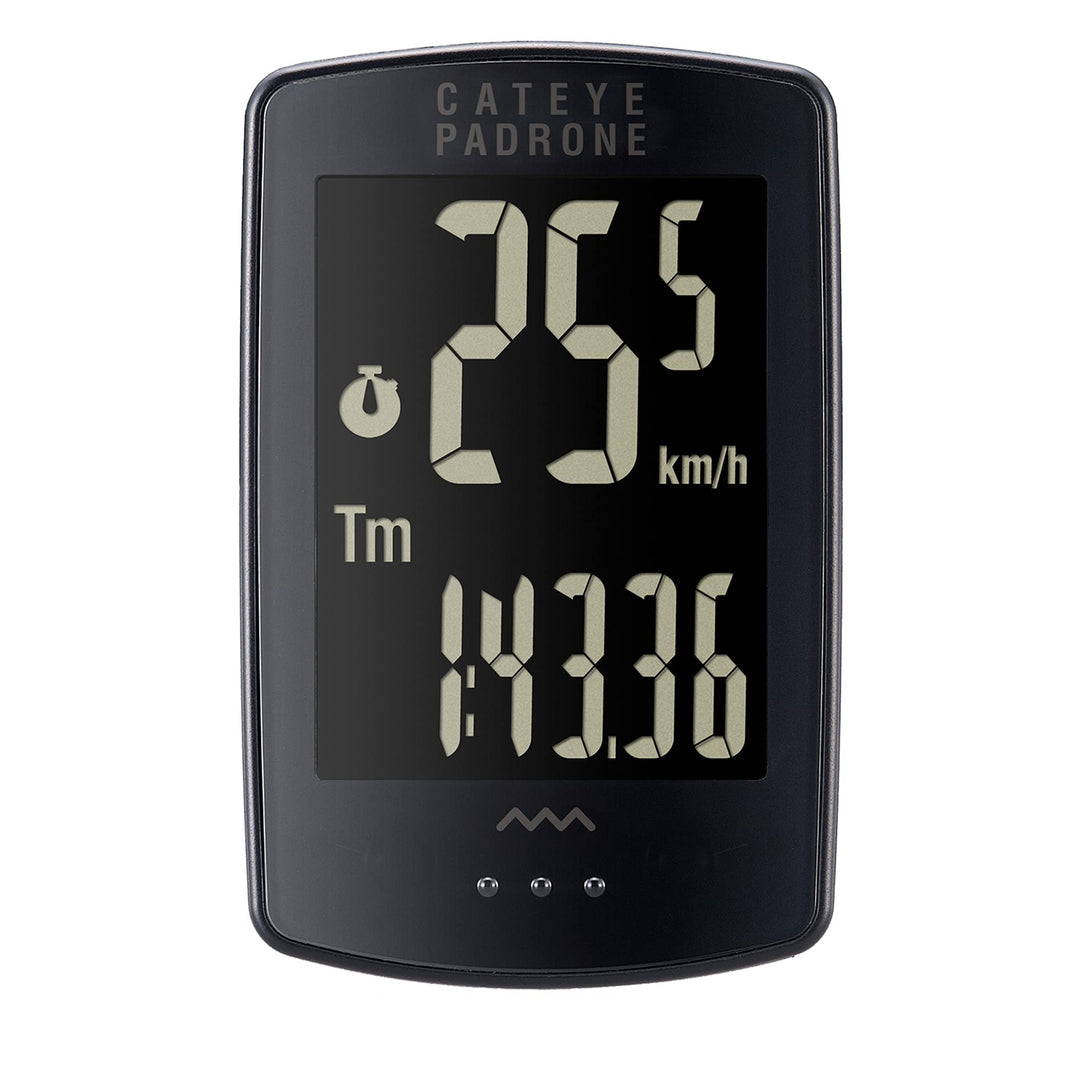 CATEYE Fahrradcomputer Padrone Out-Front CC-PA100W schwarz