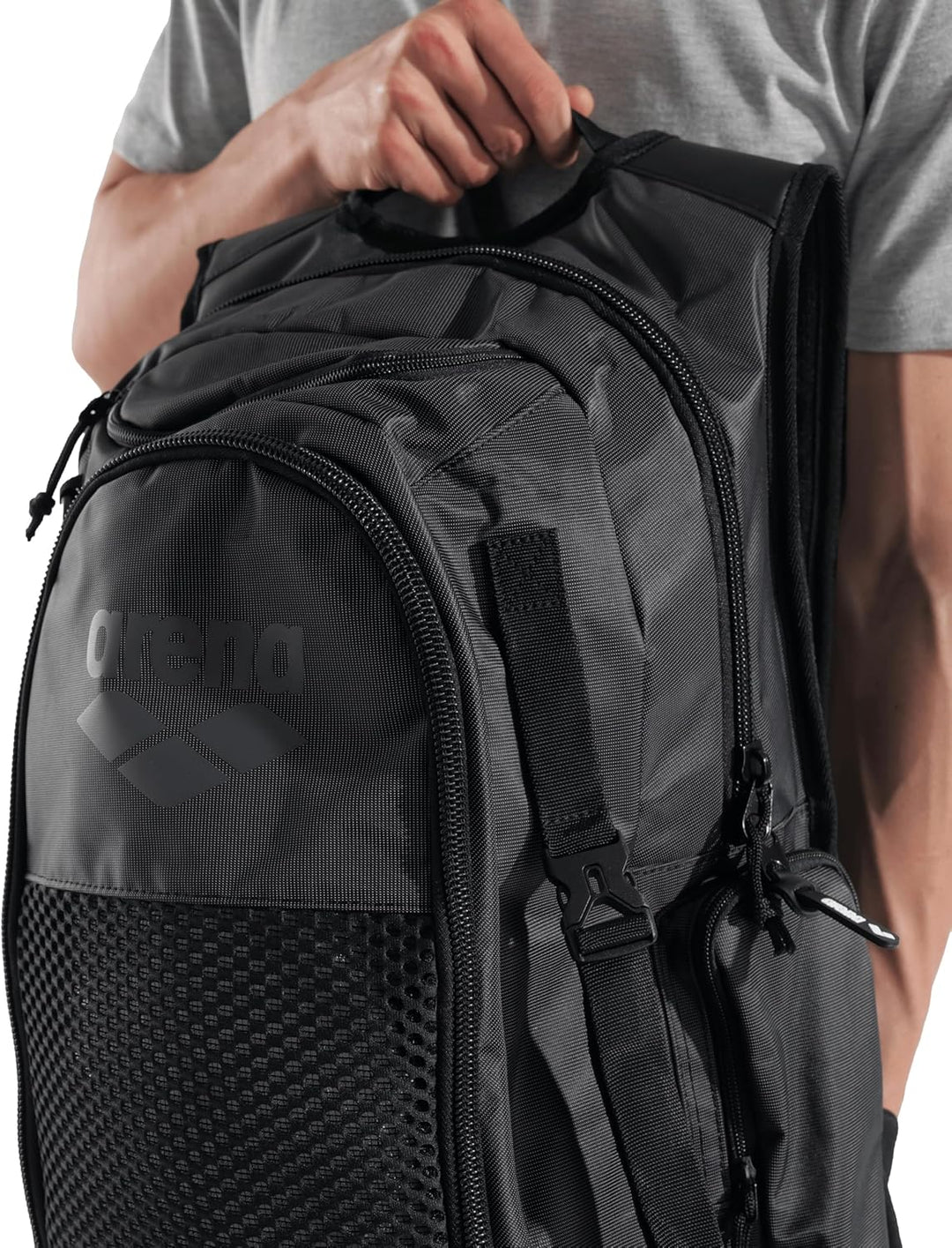 ARENA LL Set Backpack 45L COLOR 100-BLACK, ONE SIZE 100 - BLACK ONE SIZE