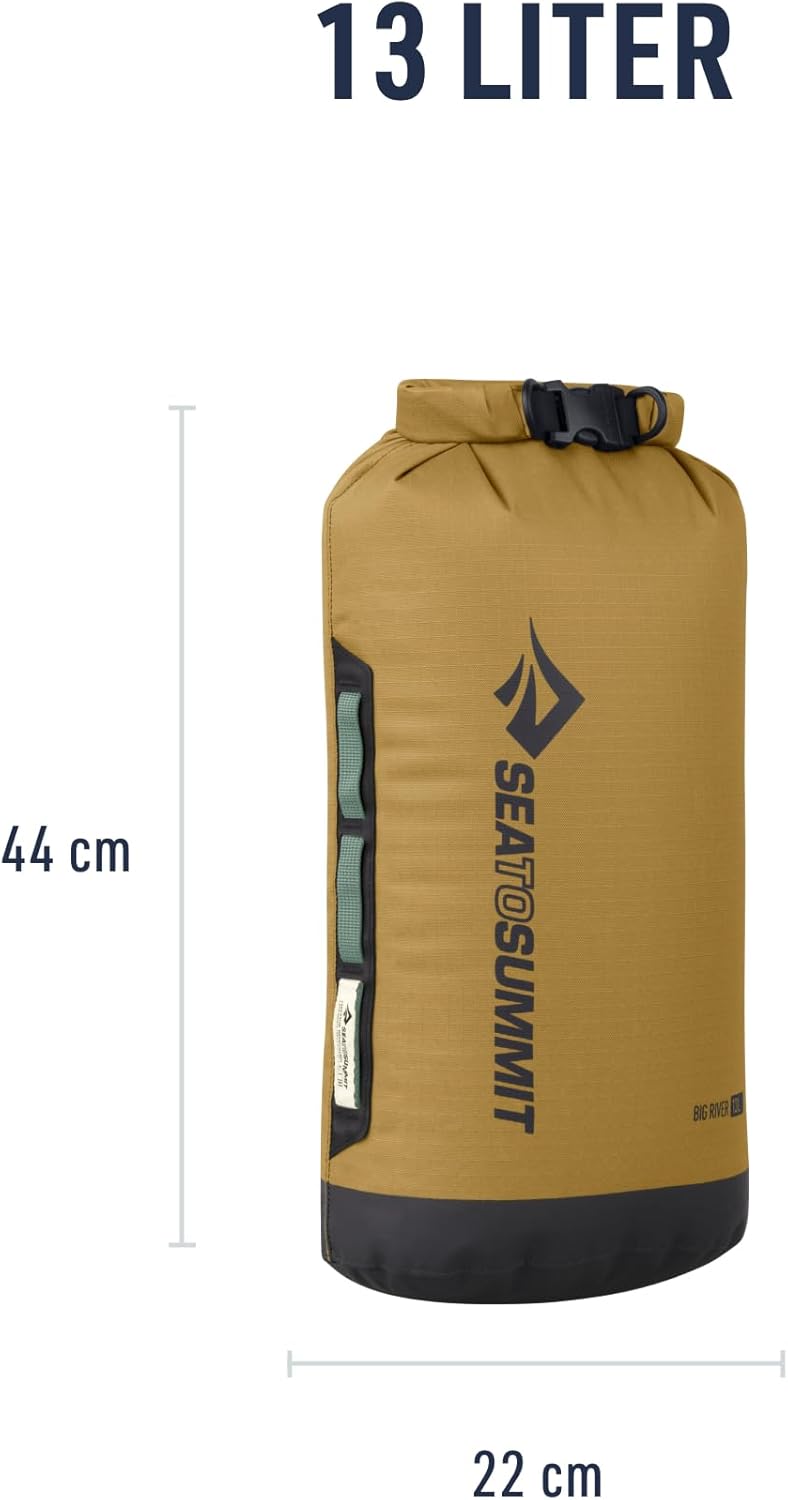 Sea to Summit Big River Dry wasserdichte Tasche Golden Brown 5 liter, Golden Brown 5 liter
