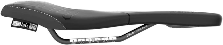 SQlab 611 Ergowave S-Tube, MTB Tech & Trail Fahrradsattel 15 cm Schwarz, 15 cm Schwarz