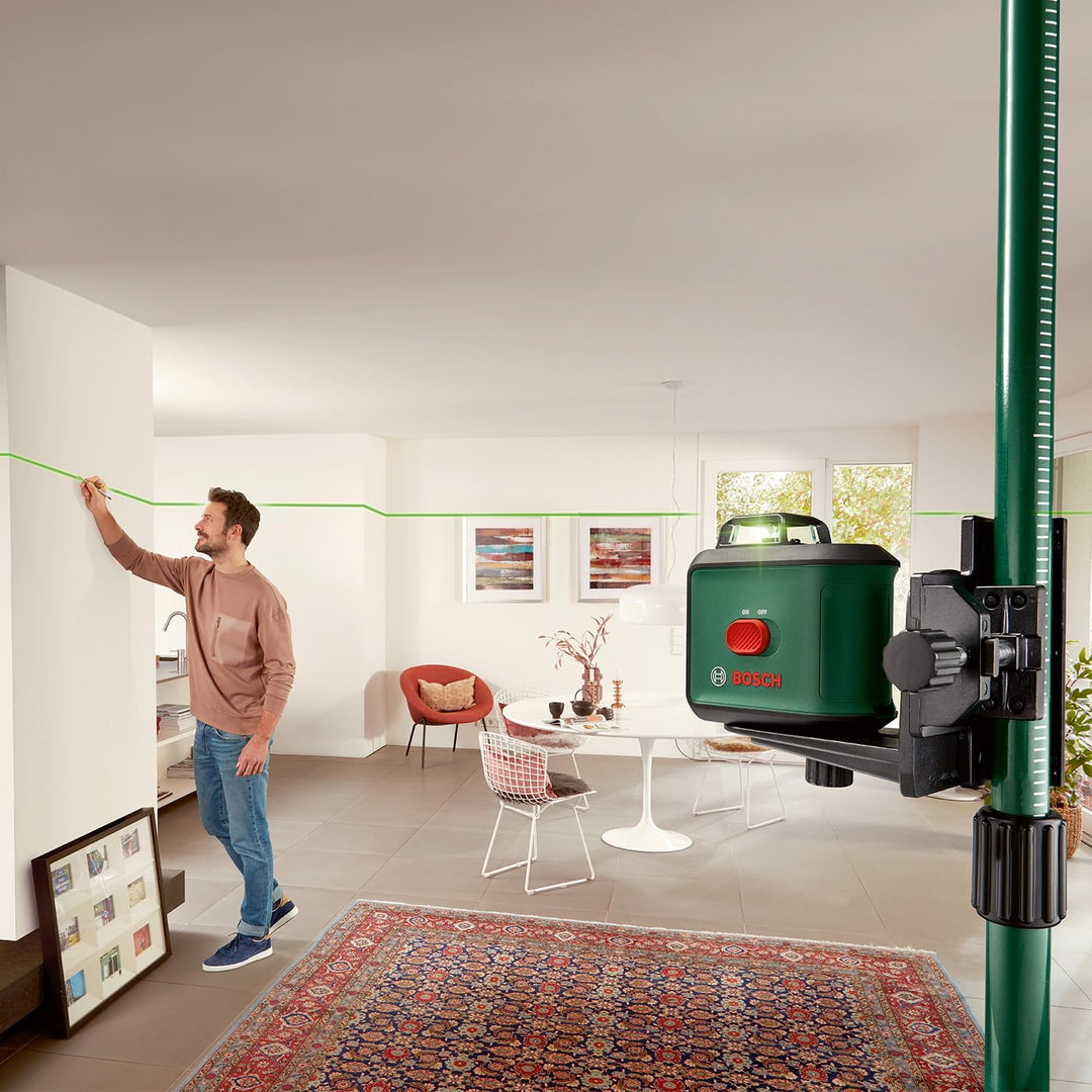 Bosch Teleskopstange TP 320 (höhenverstellbar von 106-320 cm zur schnellen und flexiblen Positionier