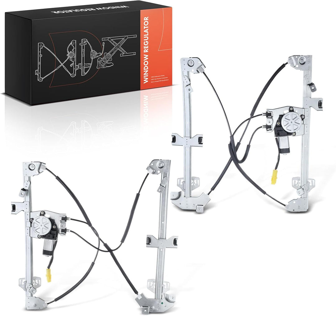 Frankberg 2x Fensterheber Mit Motor Vorne Links und Rechts | Kompatibel mit Partner Combispace 5 G,B