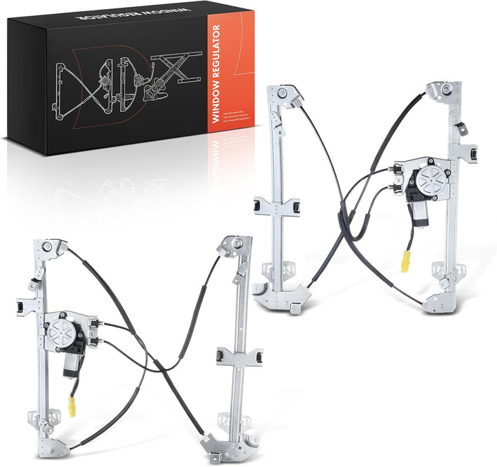 Frankberg 2x Fensterheber Mit Motor Vorne Links und Rechts | Kompatibel mit Partner Combispace 5 G,B
