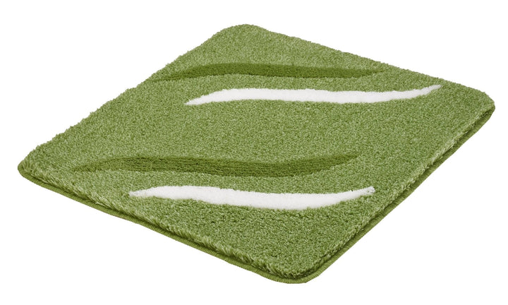Kleine Wolke Badteppich Florenz, Kiwigrün, 55 x 65 cm Grün 55 x 65 x 2 cm, Grün 55 x 65 x 2 cm