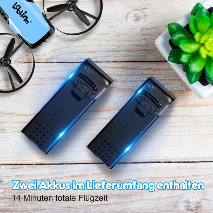 Loolinn | Drohne mit Kamera als Geschenk für Kinder - Mini Drohne Ferngesteuert mit Video & Fotos, S