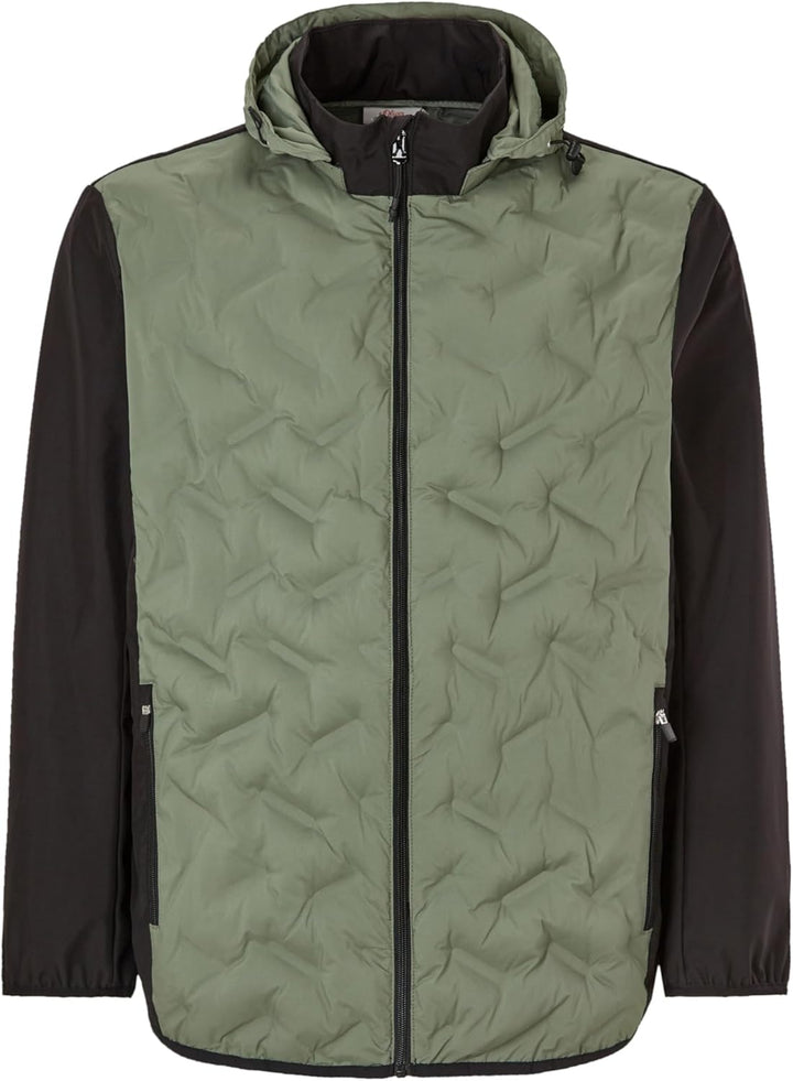 s.Oliver Herren Jacke Langarm 4XL Grosse Grössen Khaki/Oliv, 4XL Grosse Grössen Khaki/Oliv