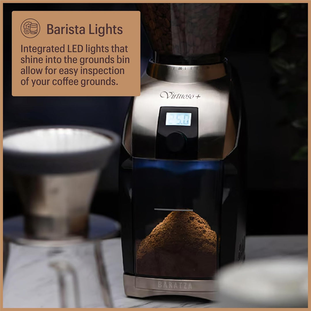 Baratza 587 Elektrische Kaffeemühle, Schwarz