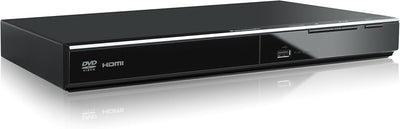 Panasonic DVD-S700EG-K DVD-Player & KabelDirekt – HDMI-Kabel – 2 m Bundle mit Kabel – 2 m, Bundle mi