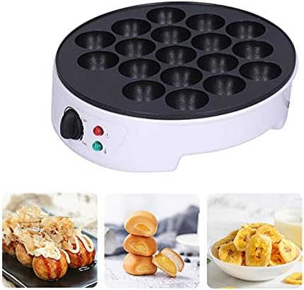 Wakects Elektrische Takoyaki-Maschine 18 Löcher 750 W Non-Stick Küchen Elektrische Maschine zweiseit
