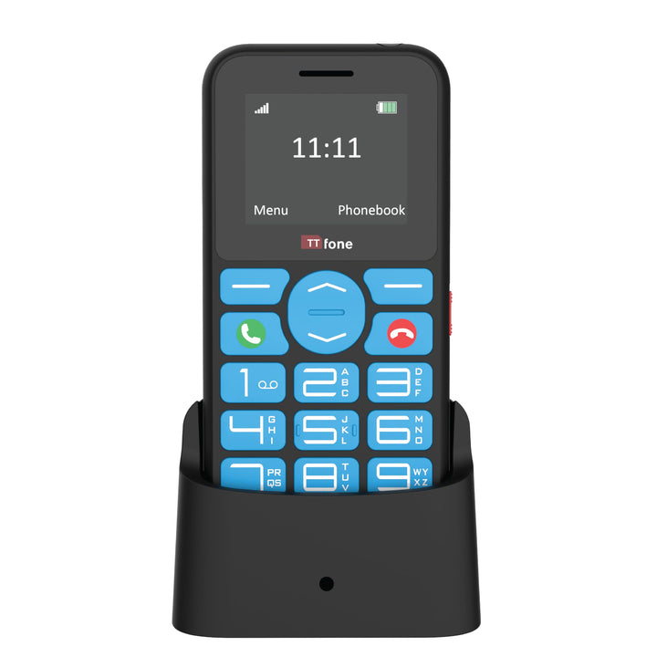 TTfone TT190 Big Button Basic Senior Unlocked Emergency Mobile Phone - Einfach billigstes Telefon, (