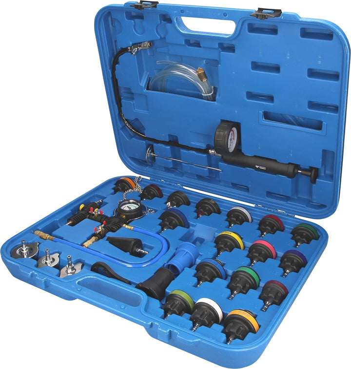 BRILLIANT TOOLS BT521150 Master Kühlsystem-Diagnose-Satz, 28-tlg [Powered by KS TOOLS]