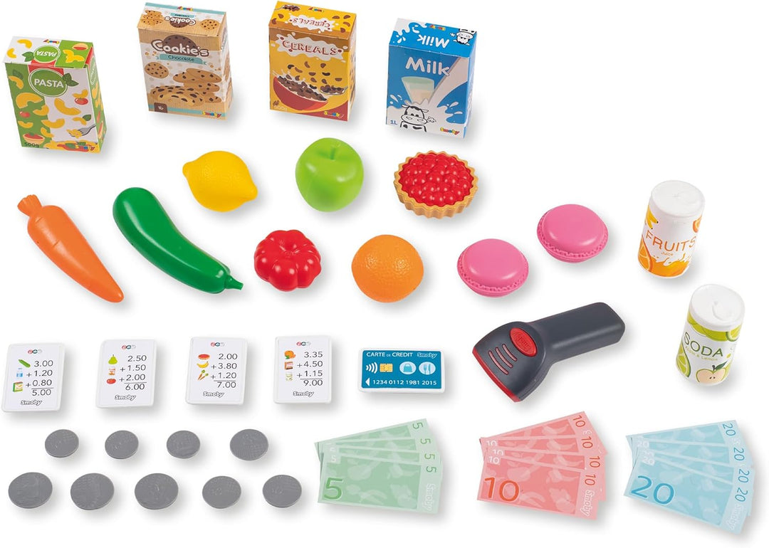 Smoby Supermarkt mit Einkaufswagen