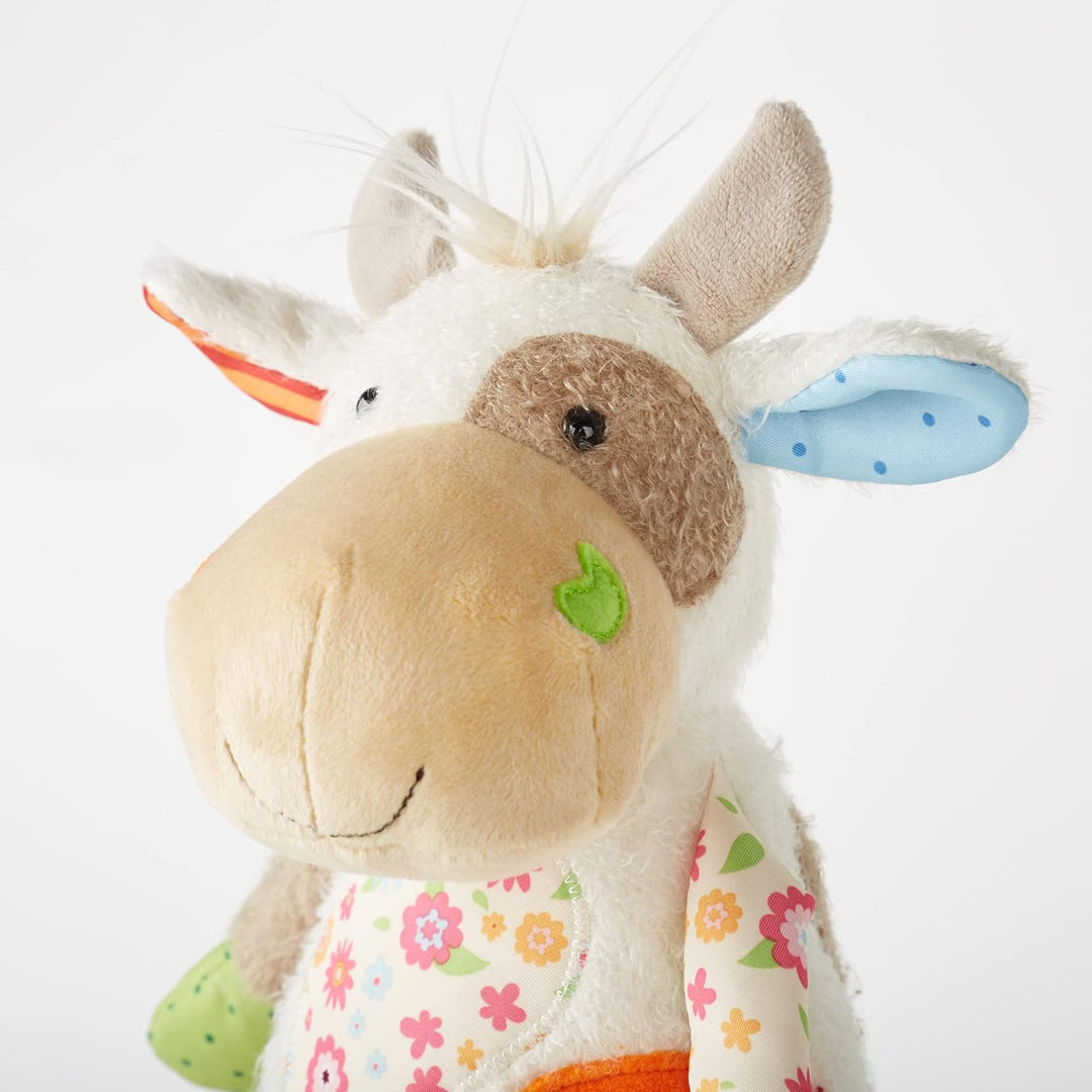 SIGIKID 42839 Stofftier Kuh Patchwork Sweety Kuscheltier zum Spielen & Schmusen aus weichem Material