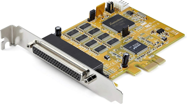 StarTech.com 8 Port PCI Express Karte - PCIe RS232 Erweiterungskarte - 16C1050 UART - Windows & Linu