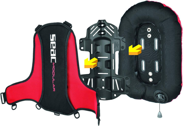 SEAC SUB Herren 0420037000998A Jacke, Negro, Einheitsgrösse für alle